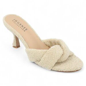 Journee Collection Women Dress Sandals - Tan